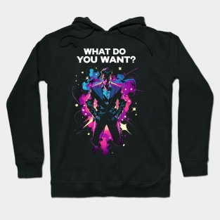 What Do You Want - Shadow Associate - Sci-Fi Hoodie